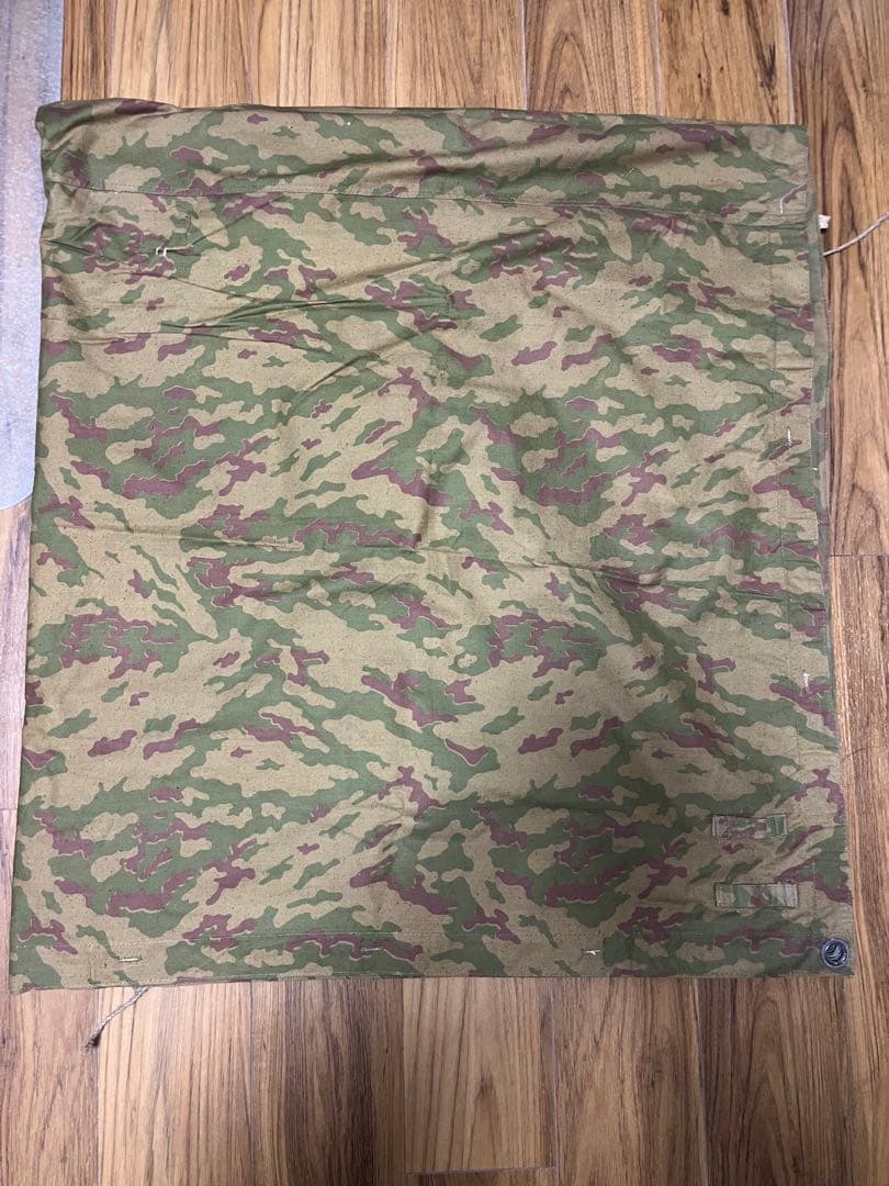 ロシア軍 実物 ポンチョ 雨具 タープ パラトカ VSR迷彩