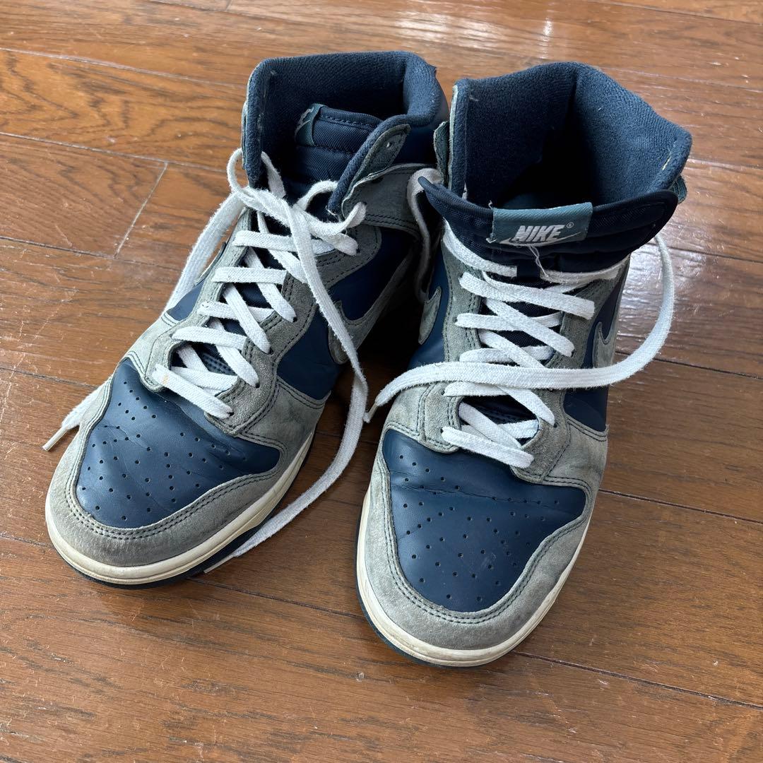 NIKE バスケットシューズ ネイビー/グレー