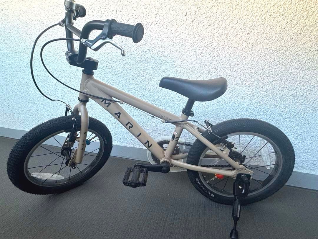 MARIN DONKY JR 16 子供用自転車 ベージュ【都内引取希望】