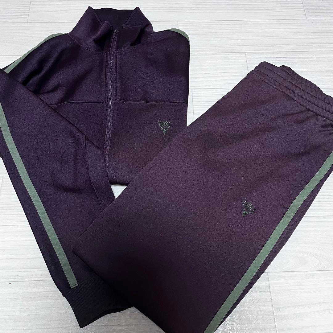 【人気】セットアップ サウスツーウエストエイト M 赤紫