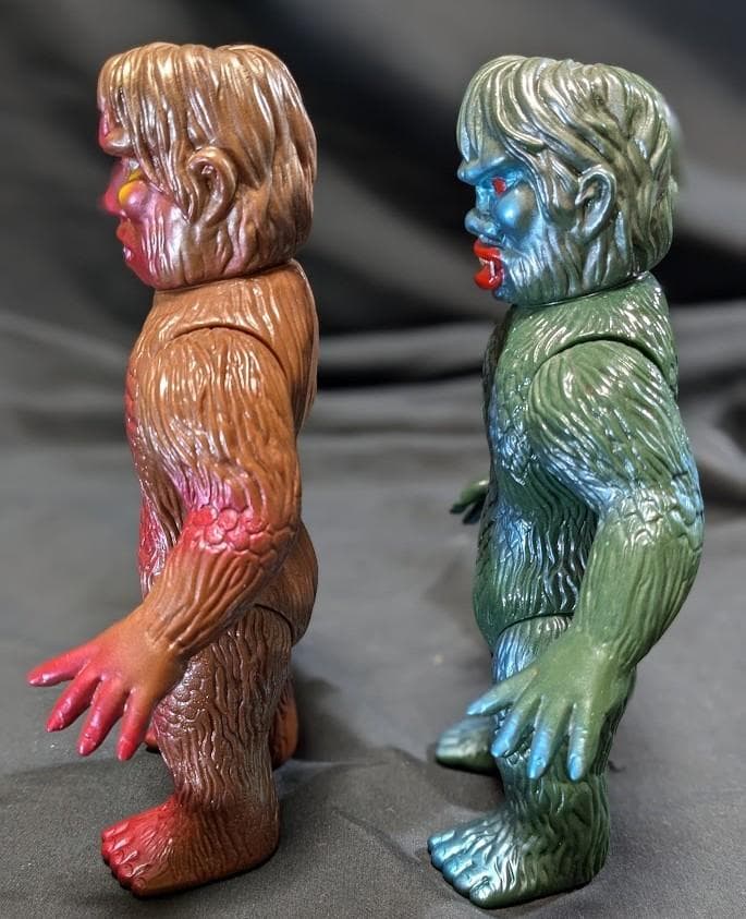 サンダ＆ガイラ（マルサン電撃）ソフビフィギュア２体セット