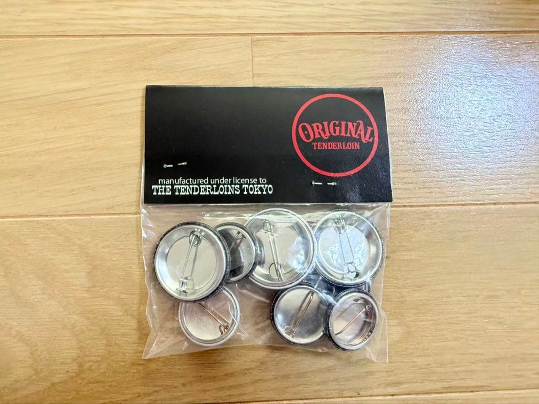 新品未開封　19AW テンダーロイン BUTTON PACK A缶バッジ