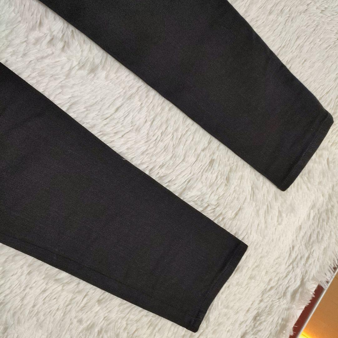 勝*山様 KSUBI size 34 スキニーデニムパンツ ブラック ストレッチ