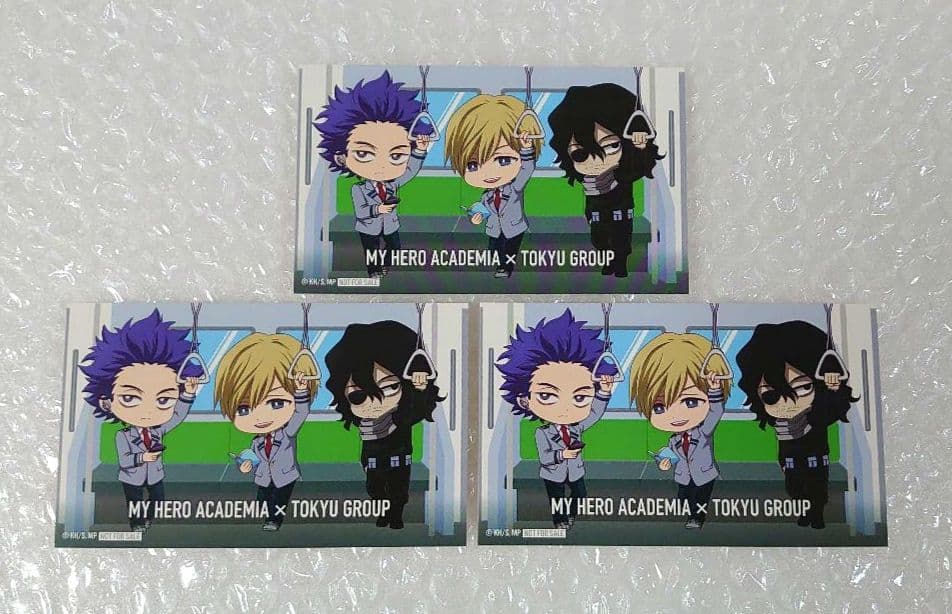 ヒロアカ　渋谷　東急コラボ　相澤消太　缶バッジ　レア　特典　カード　ミニキャラ