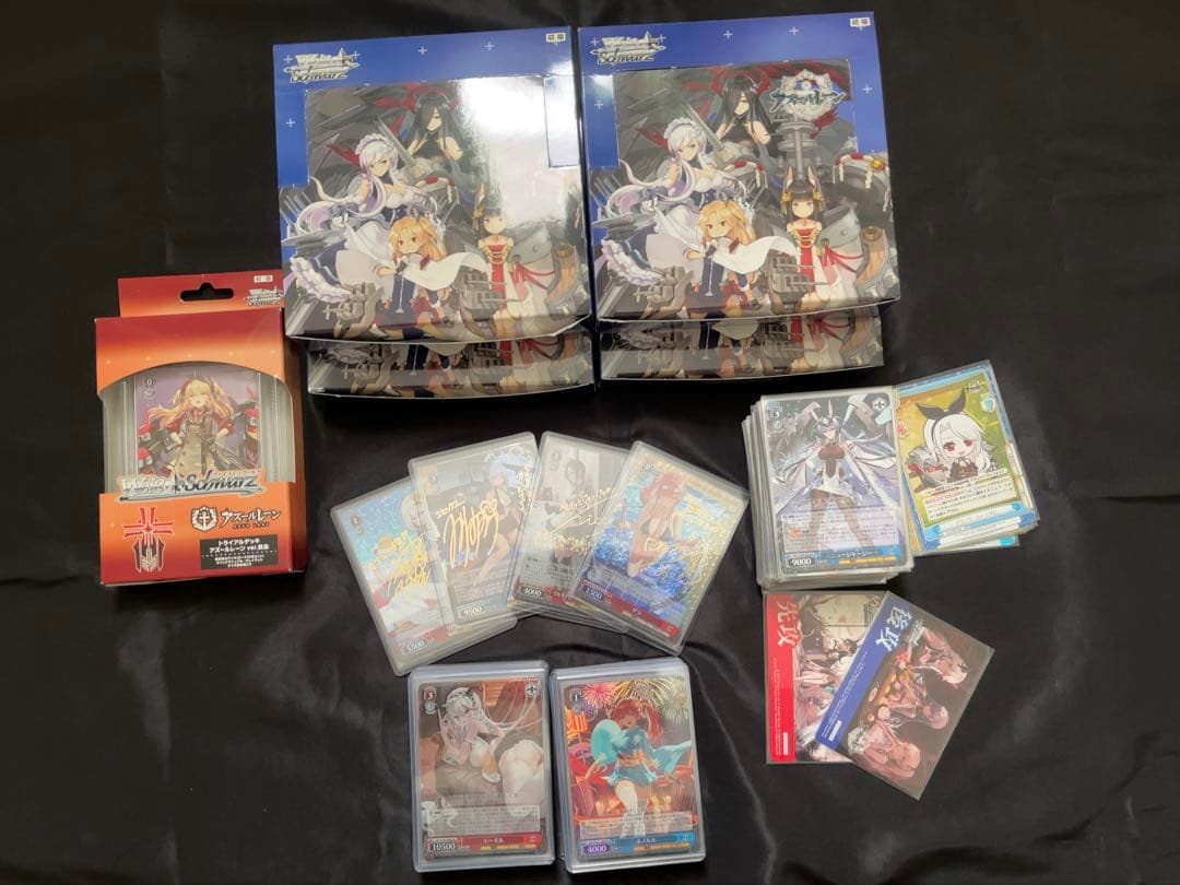 アズールレーン　ヴァイスシュバルツ　第一弾　ザラSP など カード 約500枚