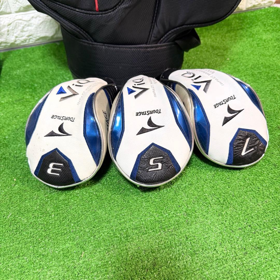 ゴルフセット　豪華　ツアーステージ　フルセット　V771 ラウンド仕様　すぐ使用