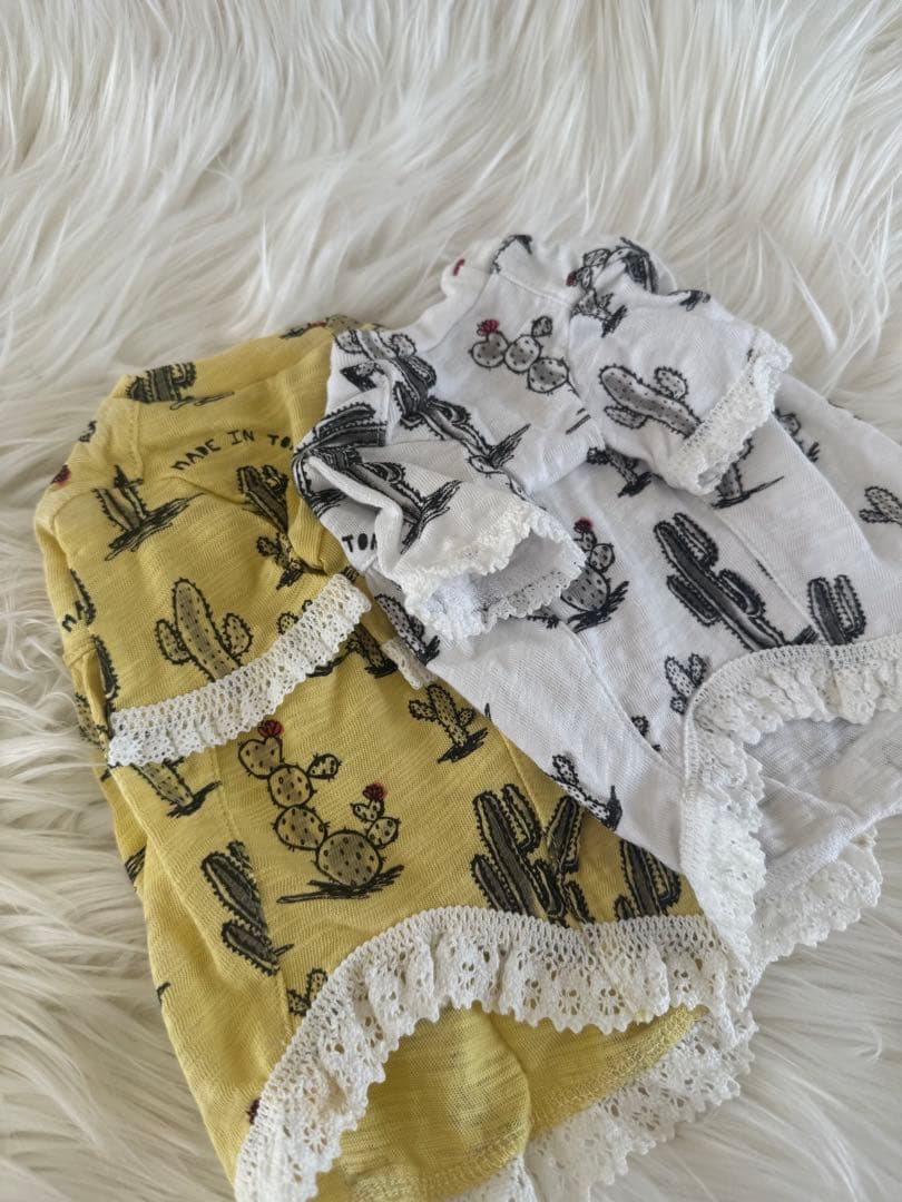 アトリエgg　サボテンワンピース2枚セット