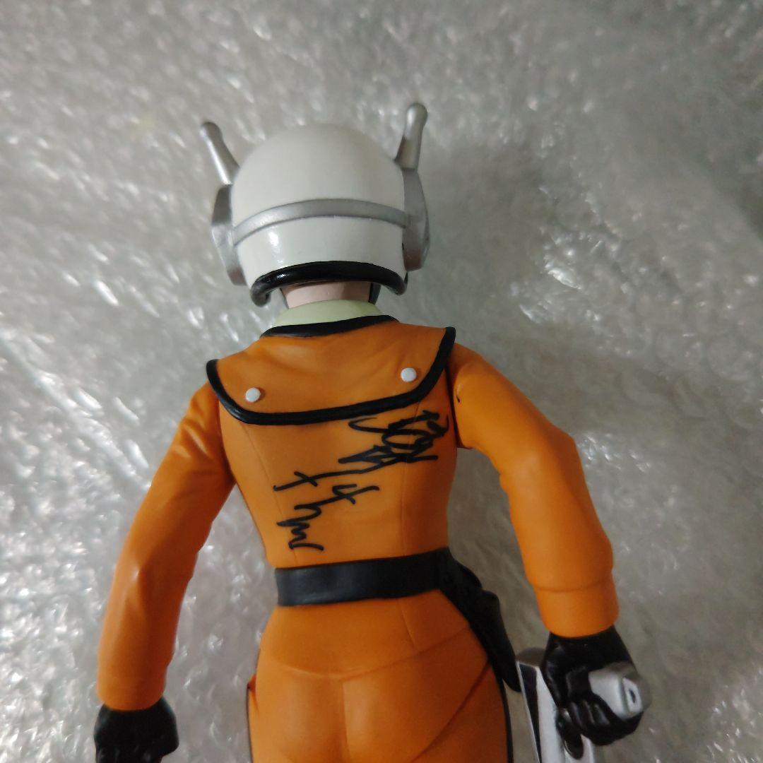 ウルトラマン　楳図かずお　フジアキコ　ソフビ　サイン