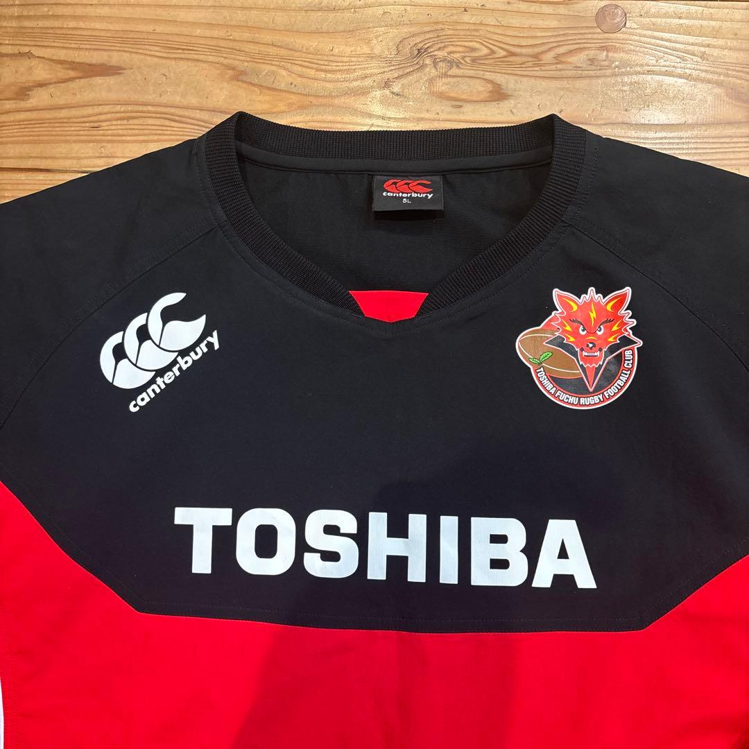 東芝ブレイブルーパス　ピステ　5L 黒色　カンタベリー