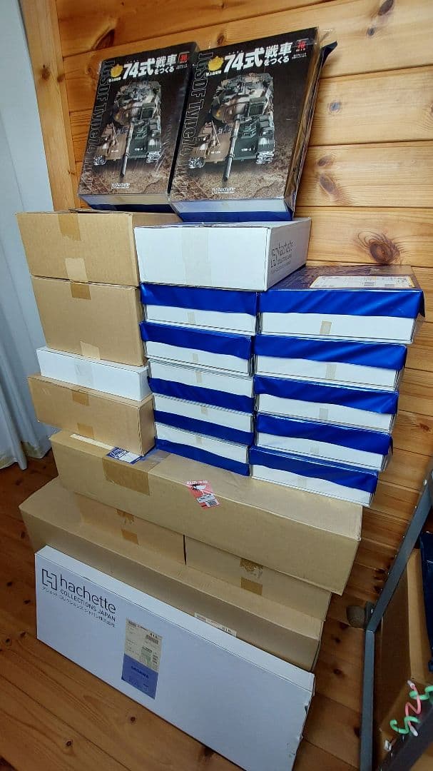 74式戦車を作る。1～100号セット