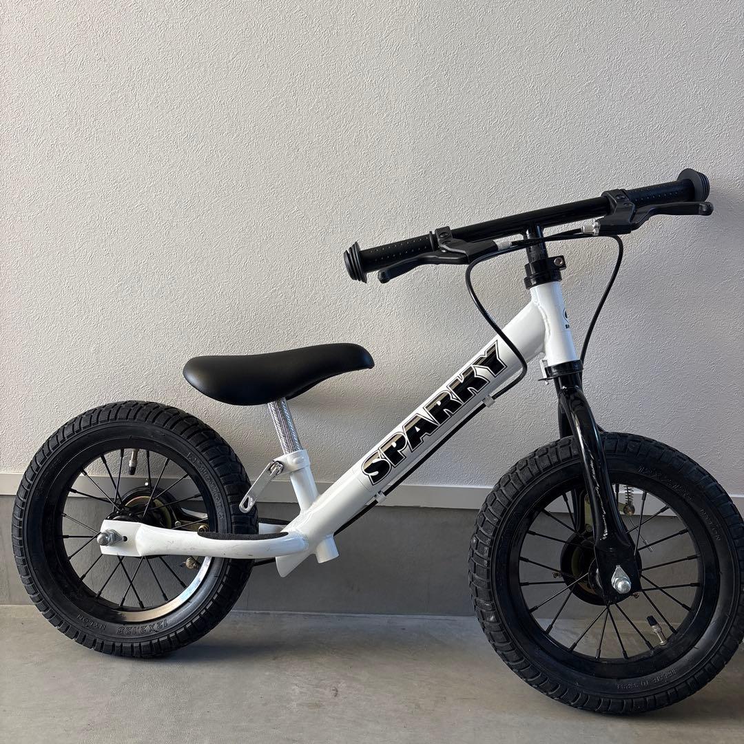 美品 SPARKY スパーキー 自転車 子供 ホワイト
