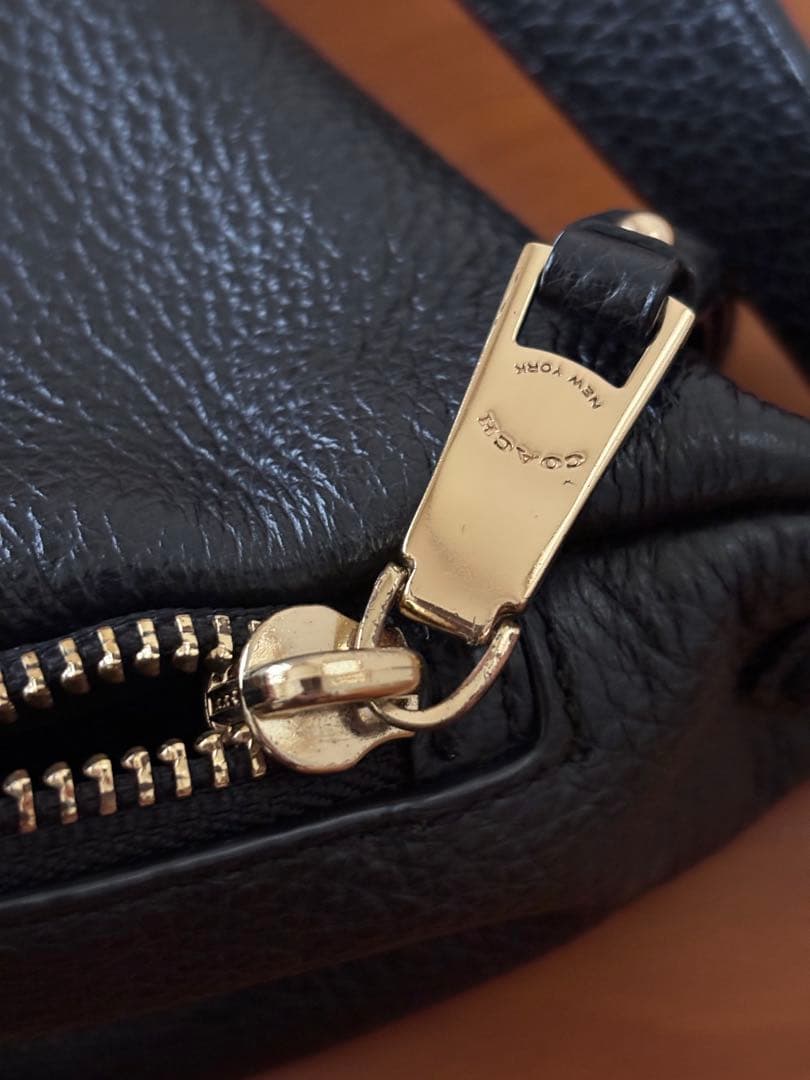 【美品】COACH　f48738　ウエストポーチ　ボディバッグ　ゴールド金具