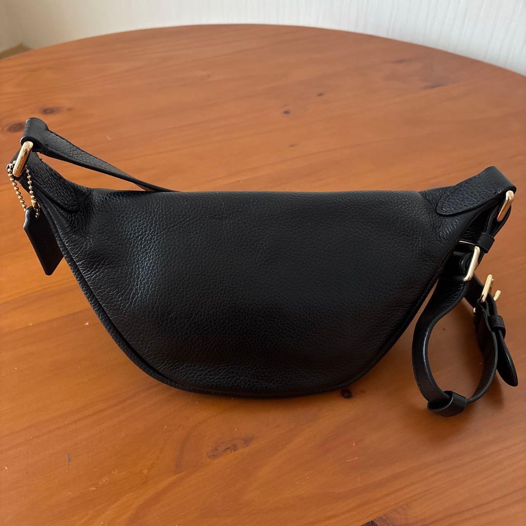 【美品】COACH　f48738　ウエストポーチ　ボディバッグ　ゴールド金具