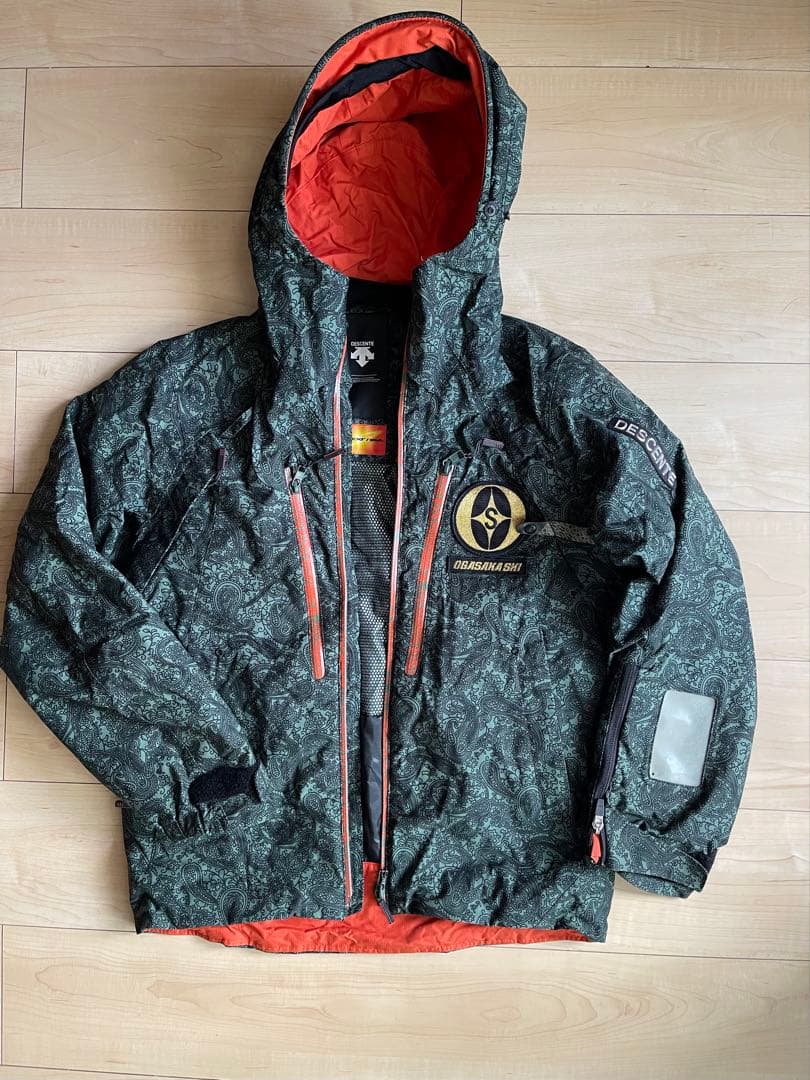 オガサカチーム デサントSKI ウェア 上下セット SSサイズ