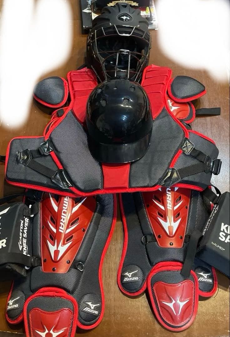 Mizuno キャッチャー用防具セット 大人用