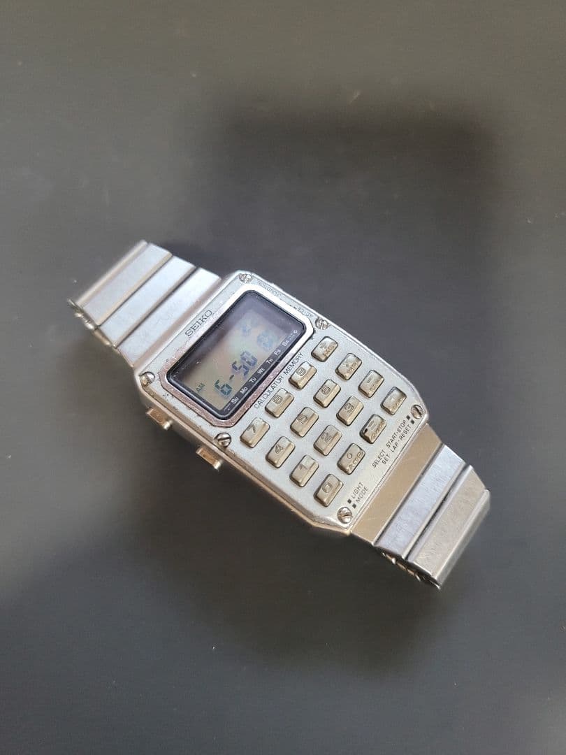 専用 SEIKO 0515カリキュレーター腕時計 データバンク