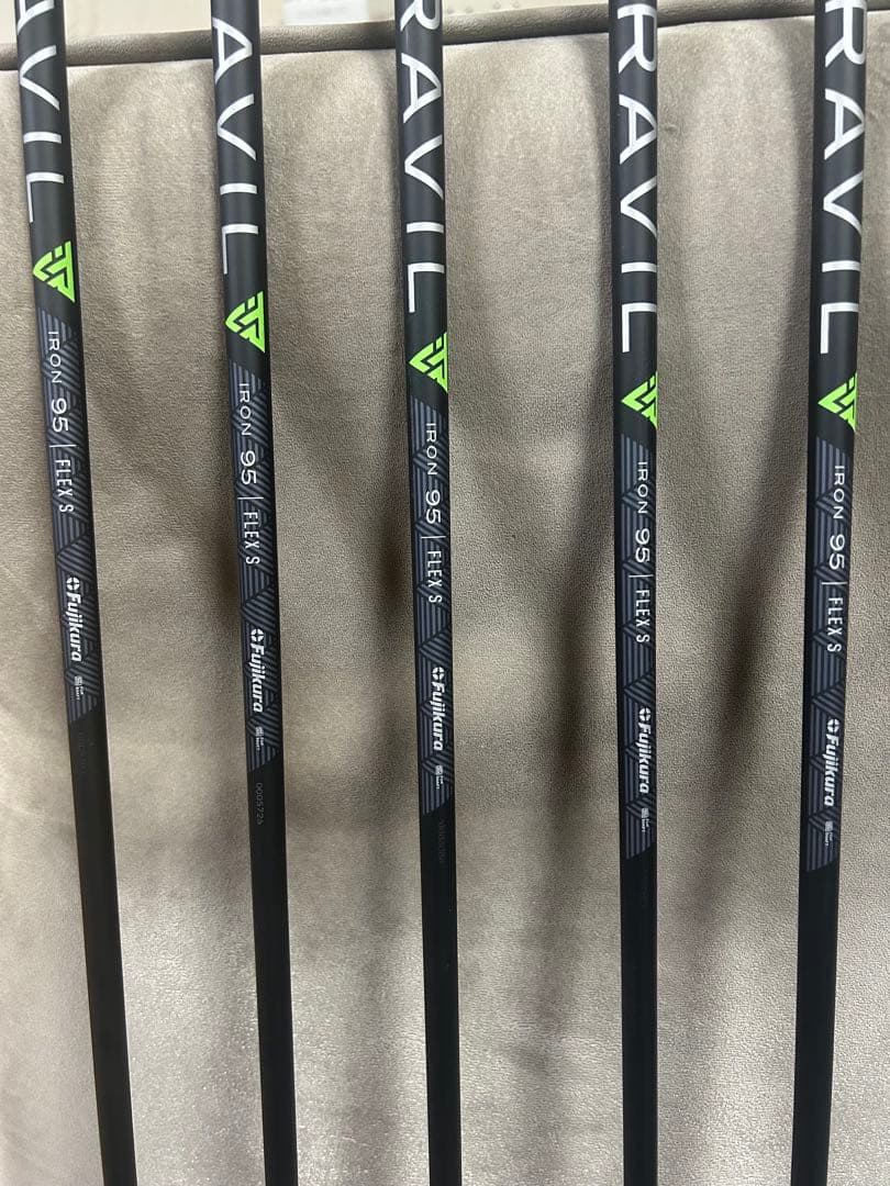 PING i525 アイアンセット7～U 5本 TRAVIL 95 S オレンジ