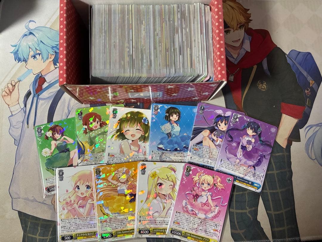 ヴァイスシュヴァルツ　きんいろモザイクRR以下4コン