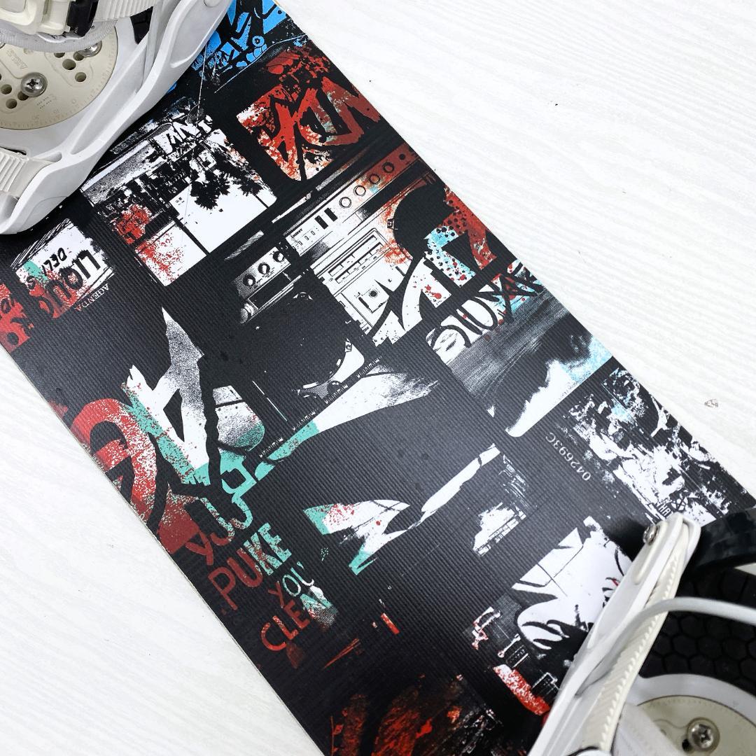 RIDE AGENDA ライド スノーボードセット 156cm 26～28cm