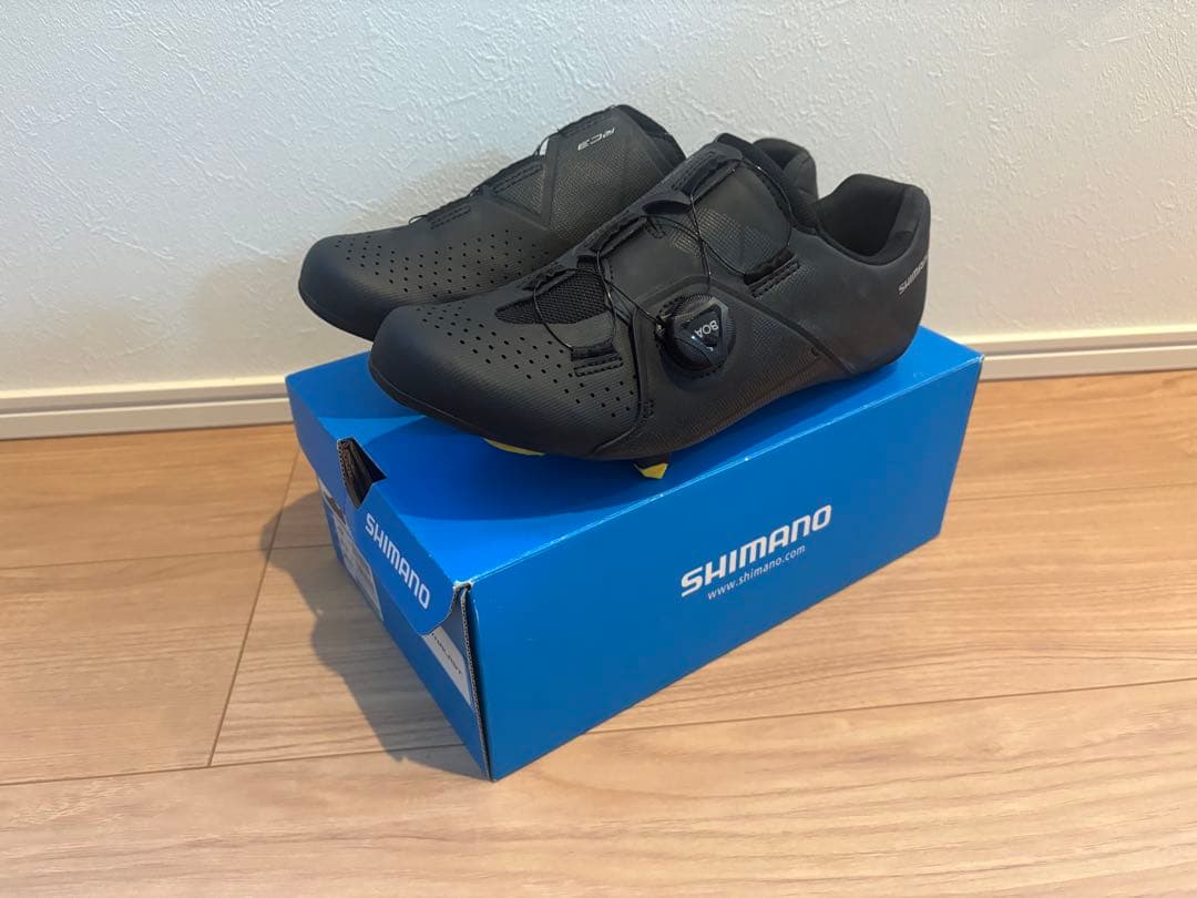 SHIMANO RC3 ブラック シューズ 42