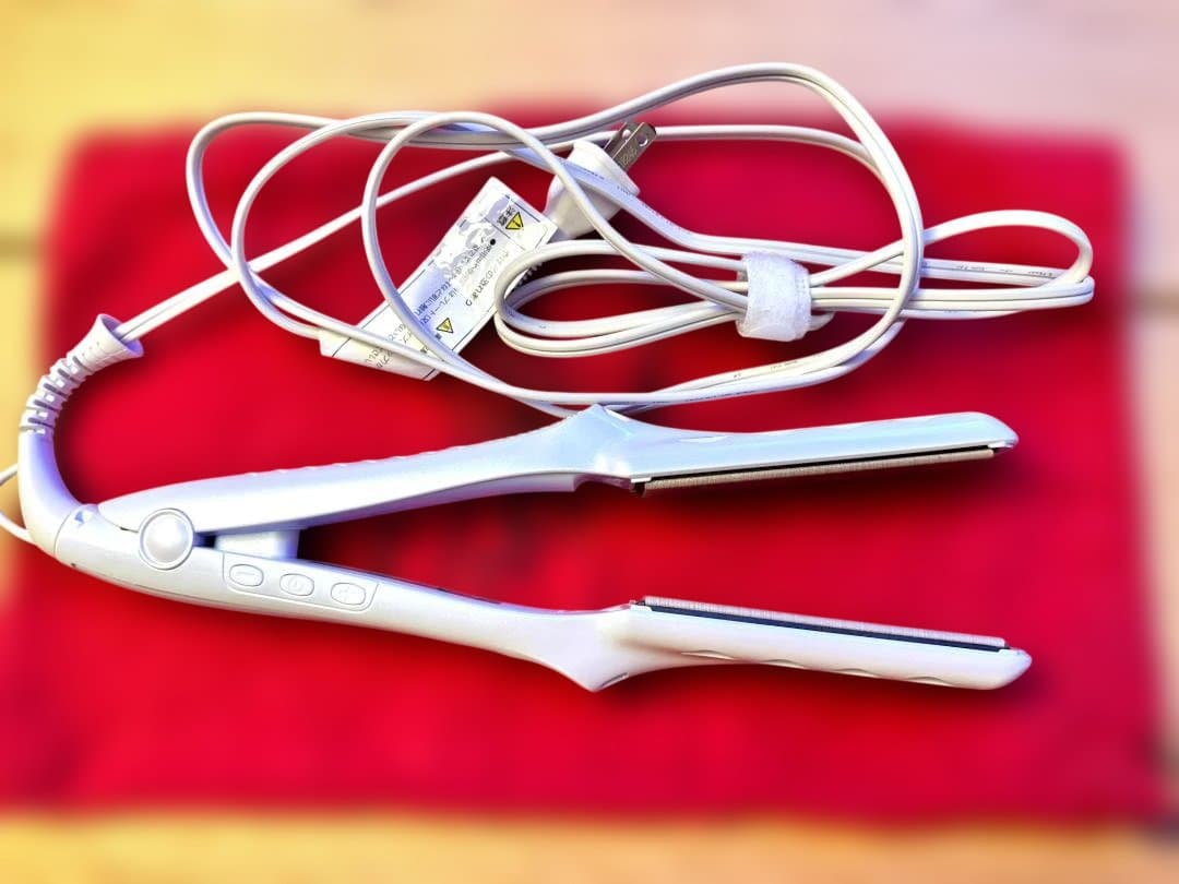 KINUJO（キヌージョ）ストレートヘアアイロン パールホワイト LM225