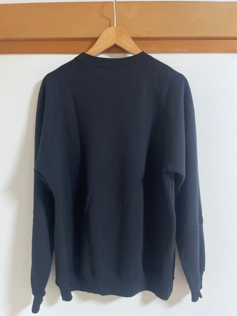 美品　Ennoy エンノイ スウェット クルーネック M ブラック