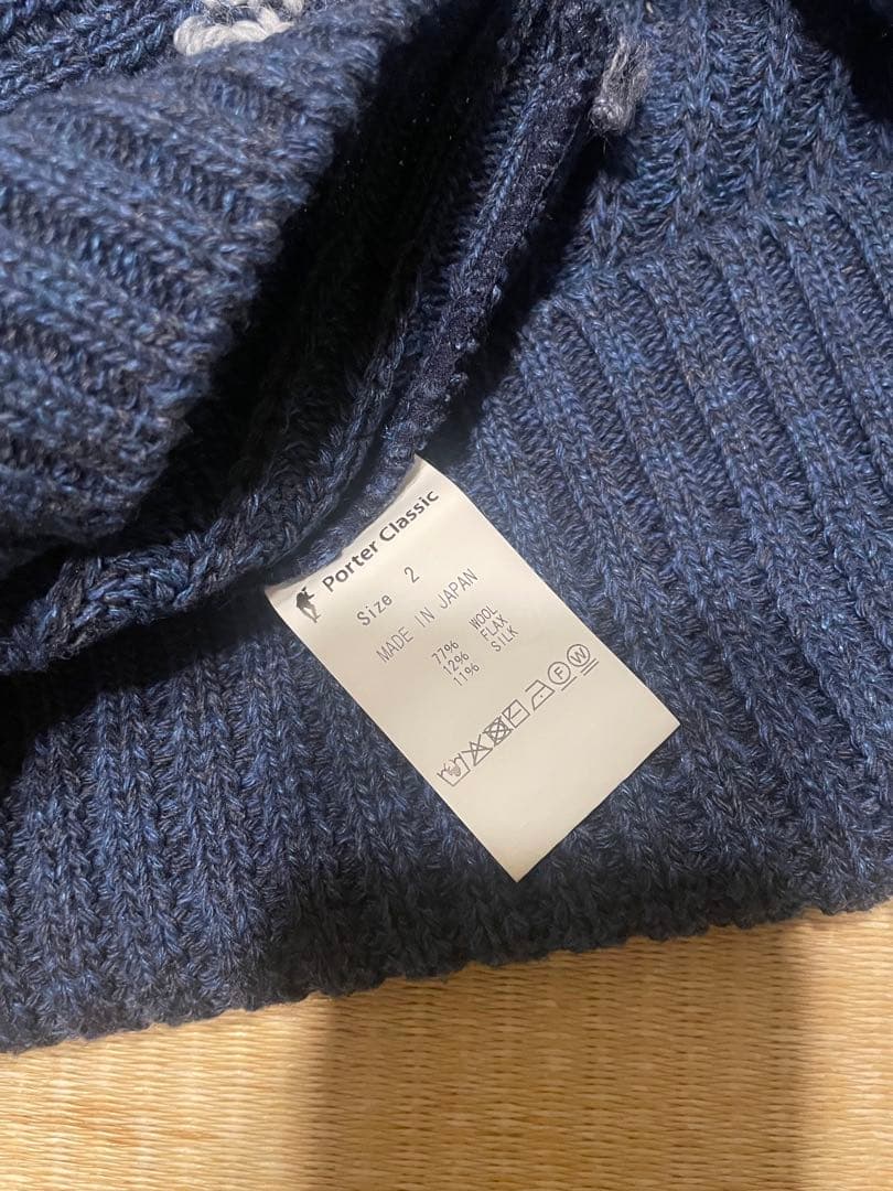 トップス PORTER CLASSIC H/W HEART KNIT 2017AW