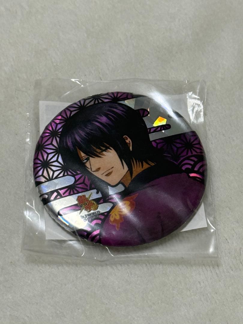 銀魂 J-WORLD ホログラム缶バッジ 銀ノ魂篇 高杉晋助