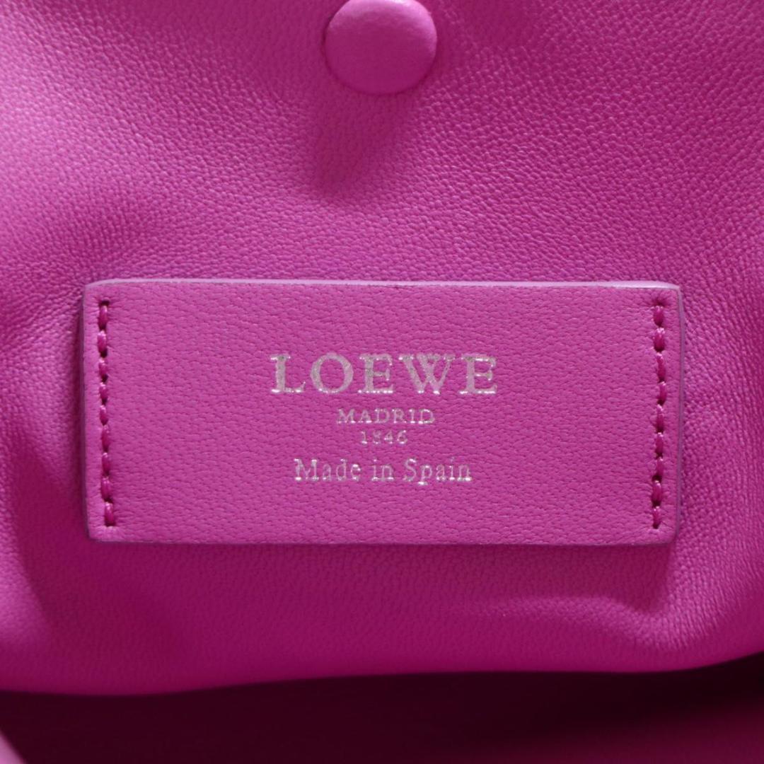 【人気】LOEWE ロエベ フラメンコ ハンドバッグ 黒×ピンク バイカラー