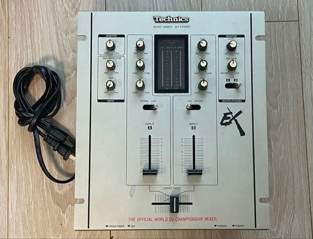 【音出確認済】technicsテクニクス SH-EX1200 DJミキサー