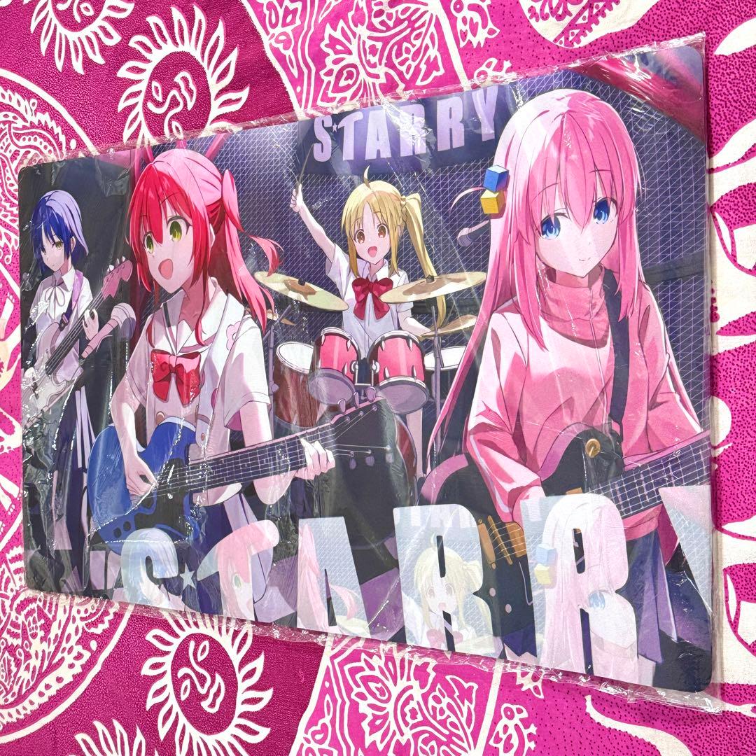 【超貴重】ぼっち・ざ・ろっく! ぼざろ 結束バンド 白詰草 プレイマット