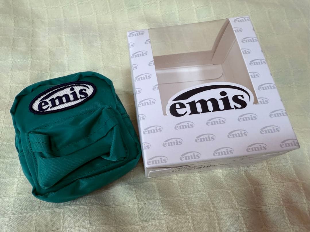 値下げ【新品】emis キーリング green