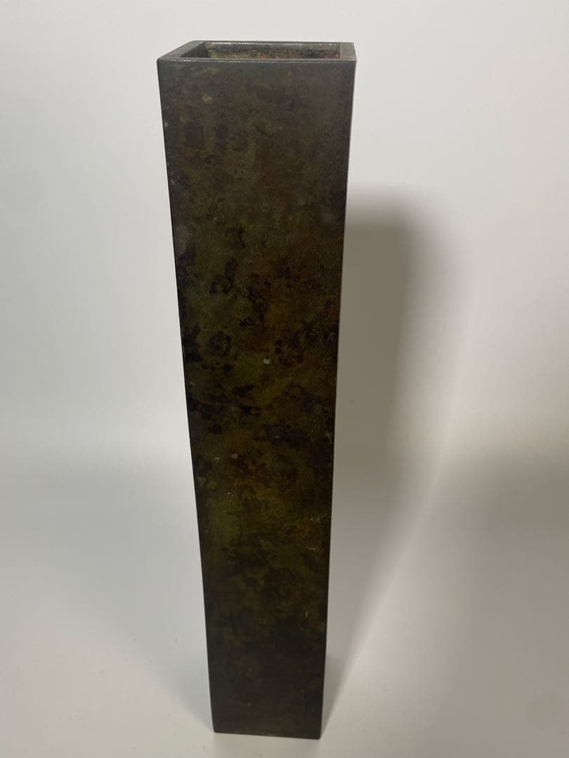 古銅　花生　花瓶　花器　華道