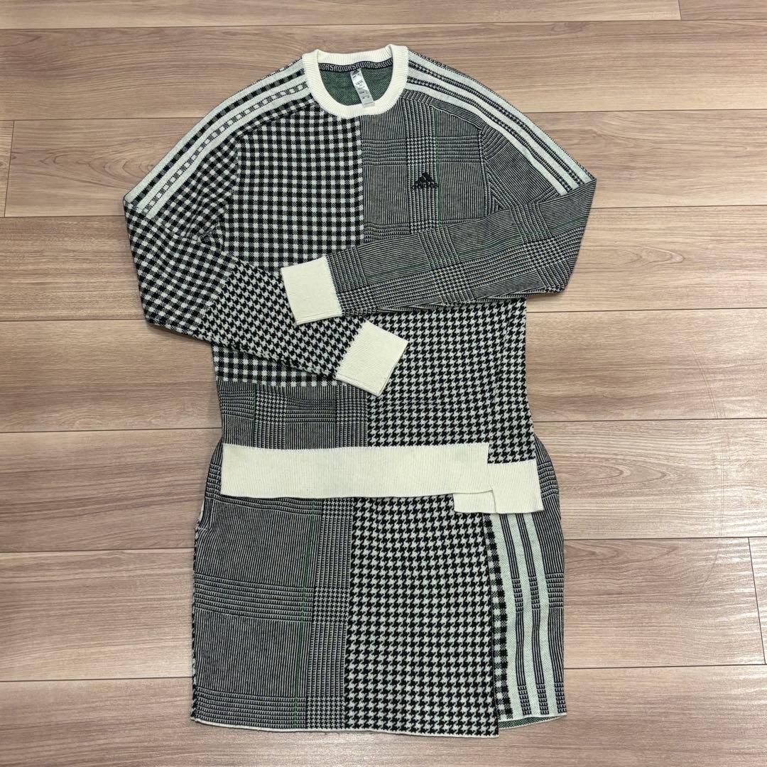 adidas ゴルフ レディース ニット セットアップ