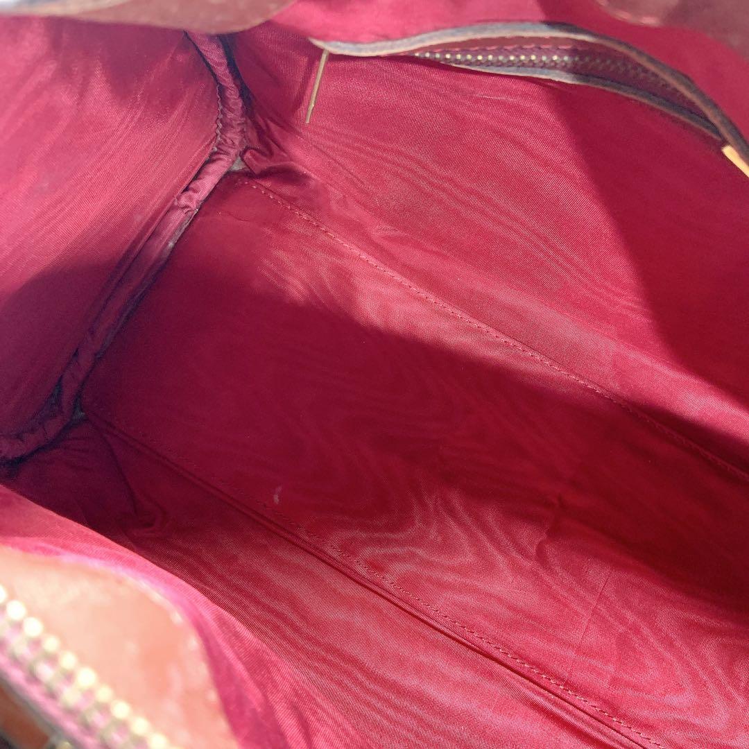 Cartier カルティエ　ミニボストンバッグ　マストライン　レザー　南京錠