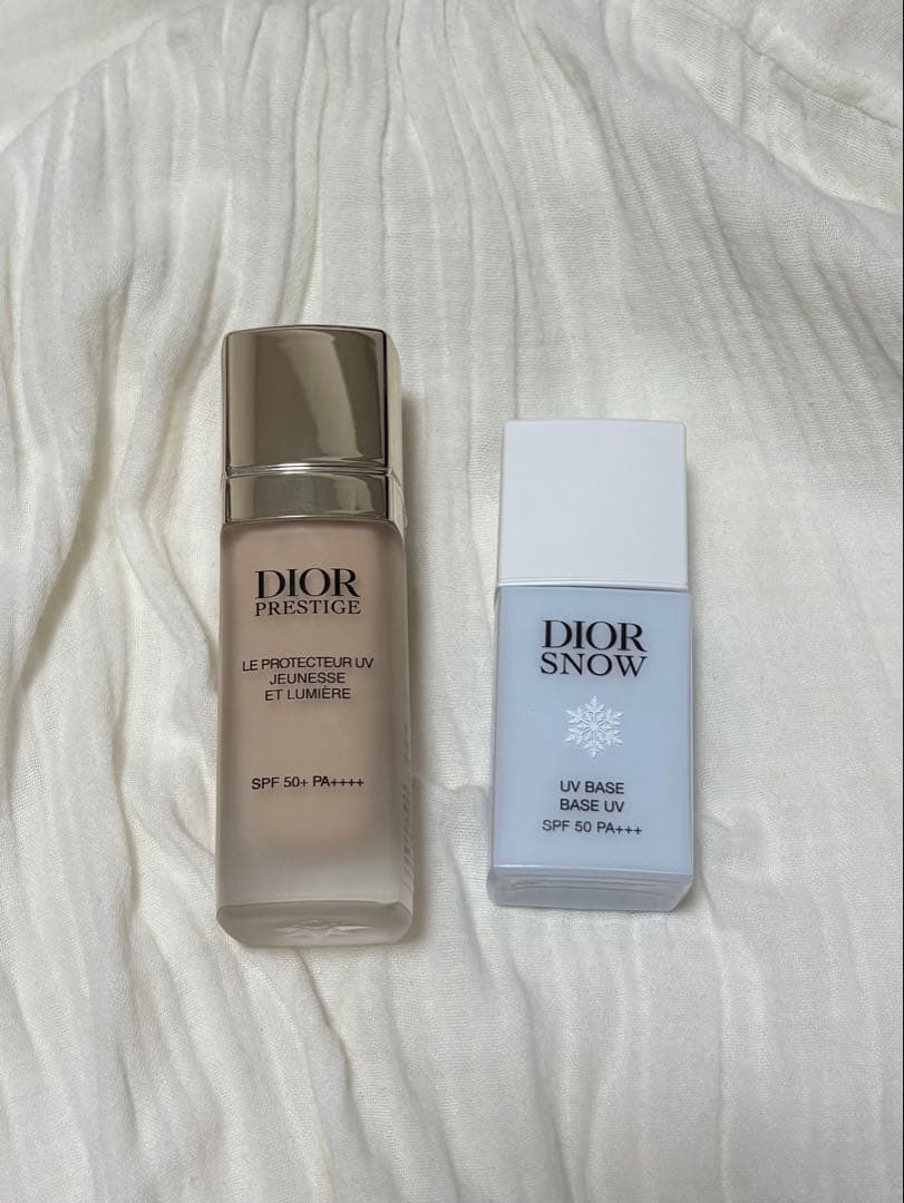 ディオールプレステージ BB 00 ＆ スノーメイクアップベース ブルーセット