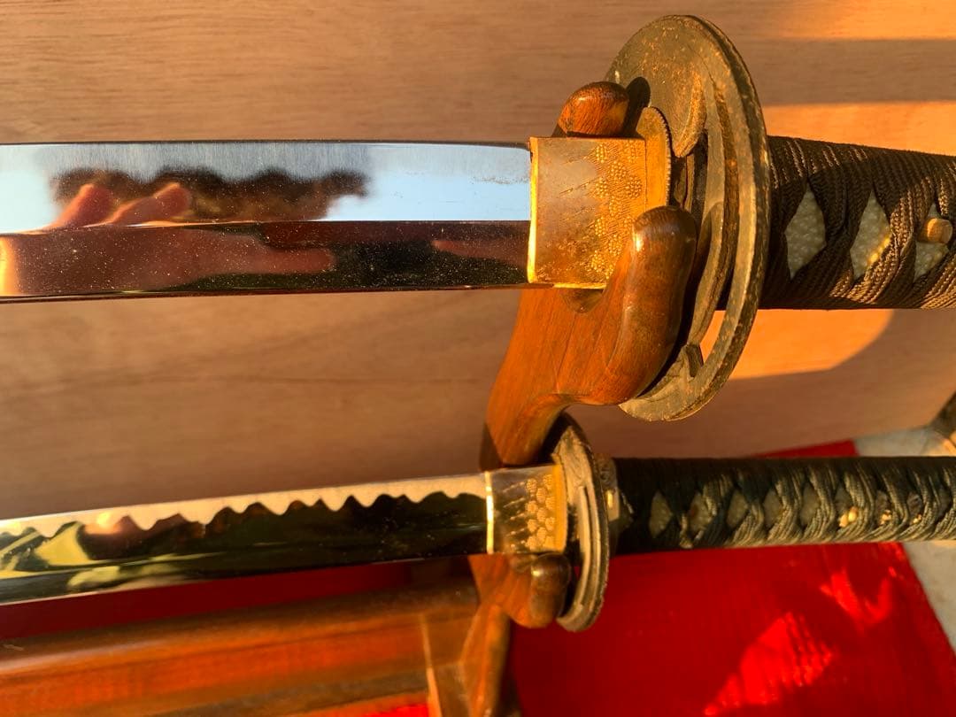 美品 日本刀 大小セット 2本 セット 模造刀 レプリカ コレクション