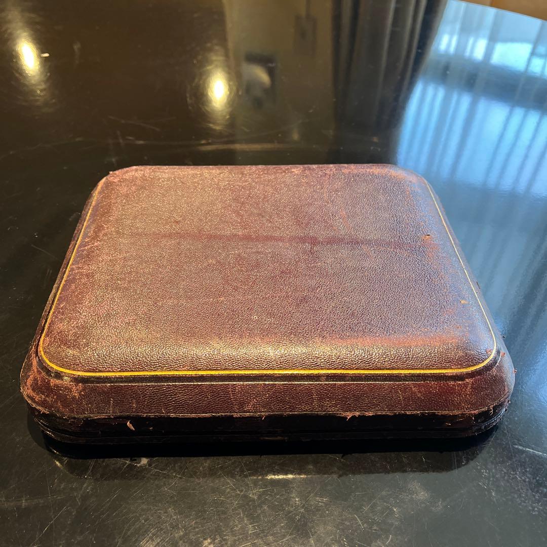 アンティーク　銀製　装飾的スプーンセット 7本