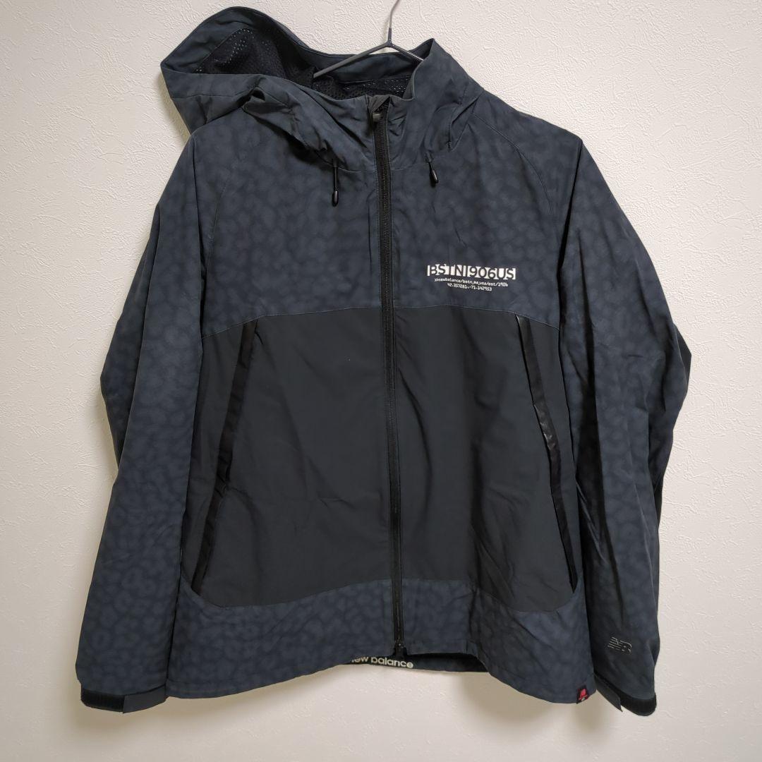 ニューバランスゴルフ　フルジップブルゾン　撥水ジャケット　レオパード柄　パーカー