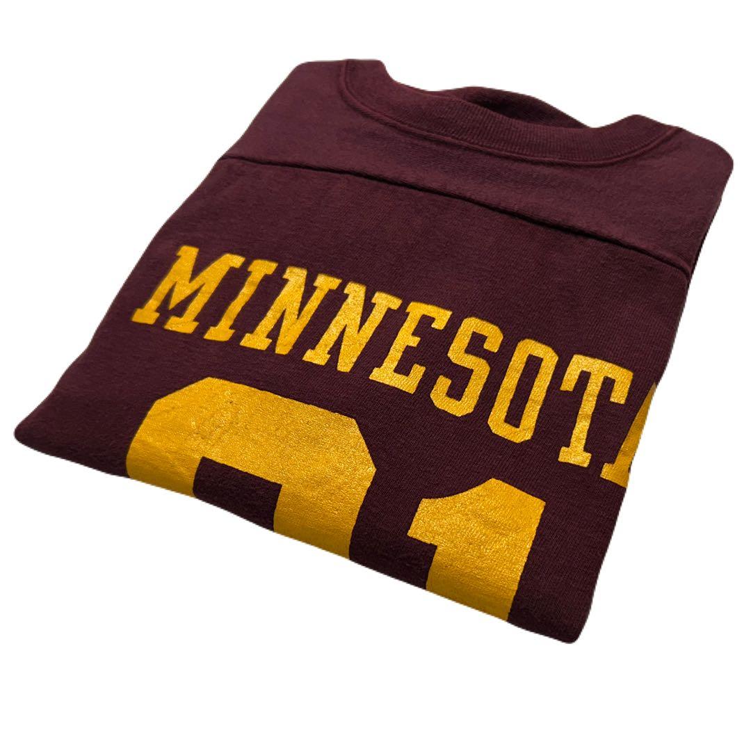 70s Vintage チャンピオン 両面 フットボールtee XL バータグ