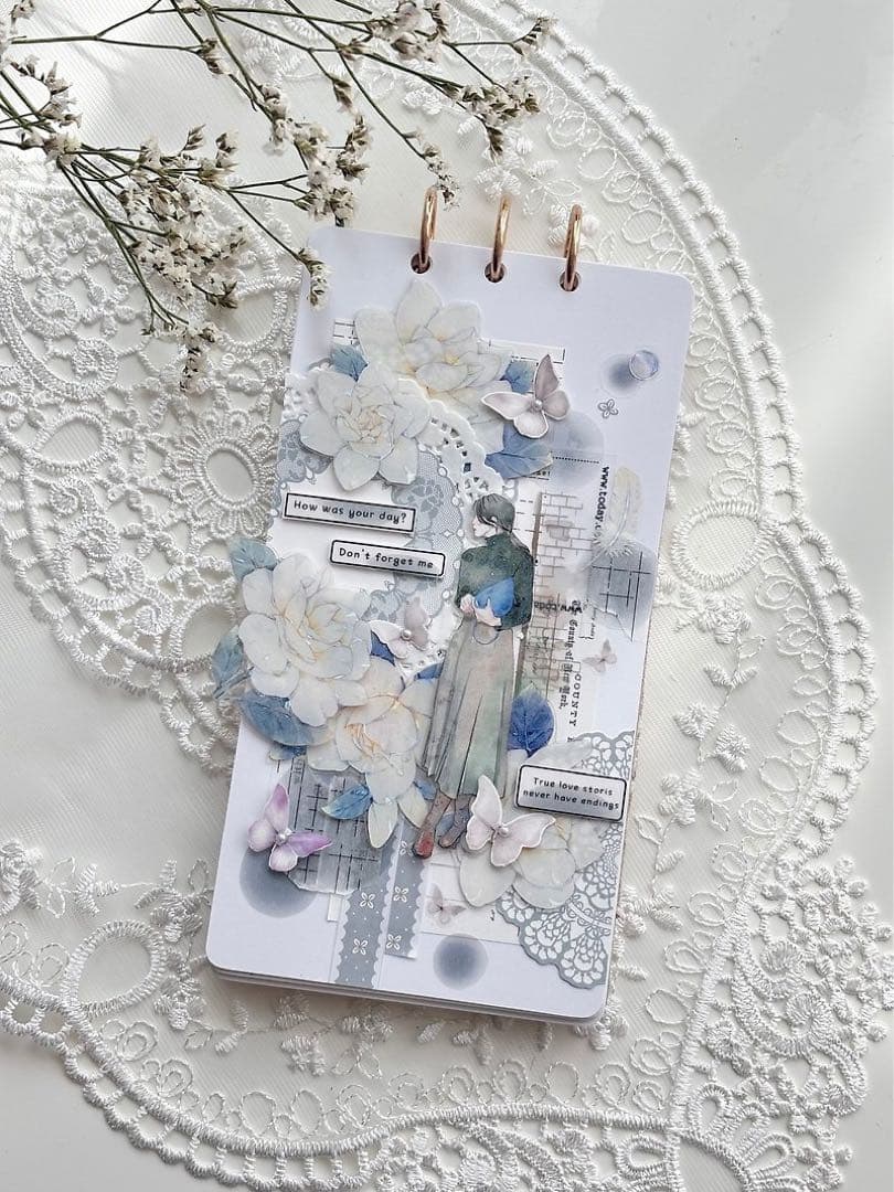 コラージュ素材　紙もの　素材紙　【1737】