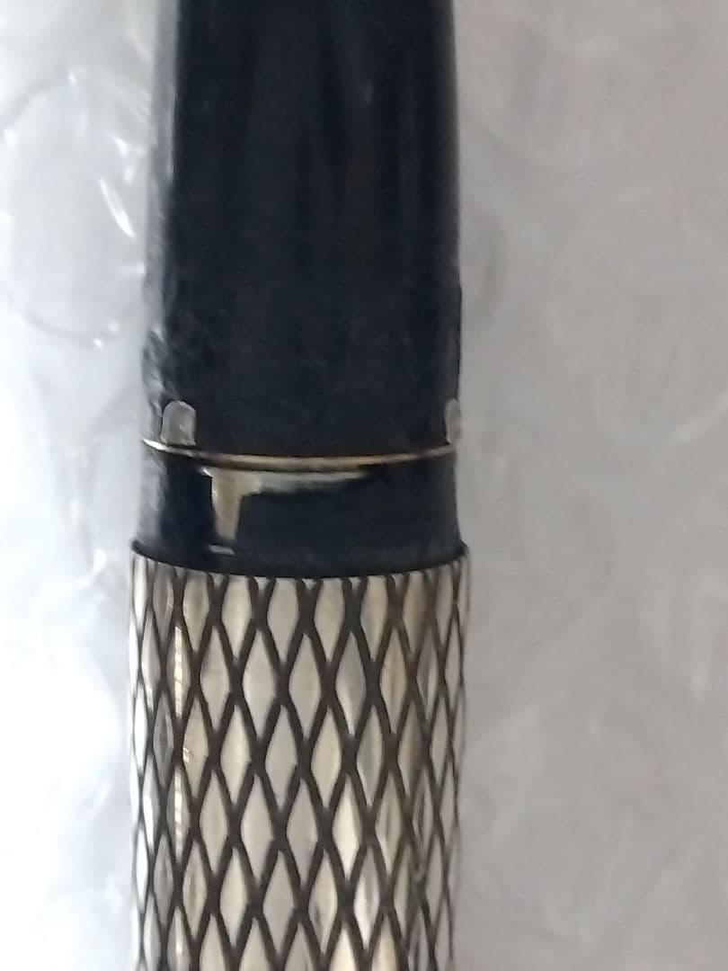 【胴体とキャップSterling、ペン先14K】刻印あり、万年筆２本まとめ売り