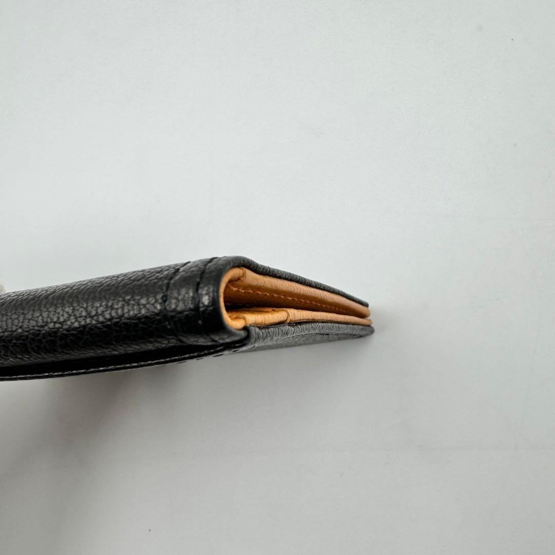 未使用✨PORTER 名刺入れ　ブラック　本革　保存箱付き