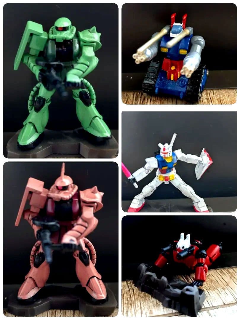 チョコサプ　ガンダム　完成品5体セット