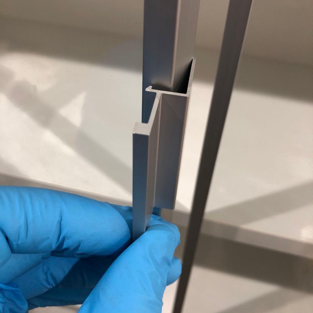 【匿名送料込】IKEAビリー / ホーグボー 本棚 ガラス扉ガラス棚板付き