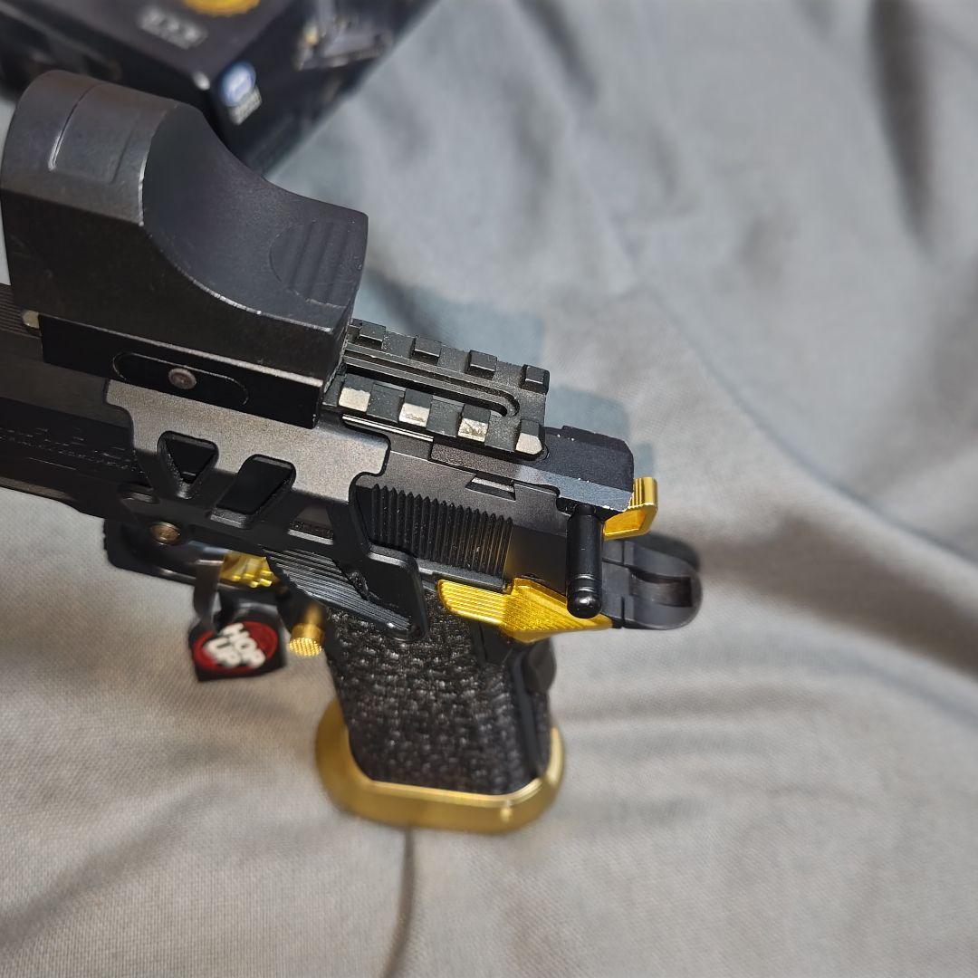 東京マルイ ガスブローバック ハイキャパ5.1ゴールドマッチ レースガンカスタム