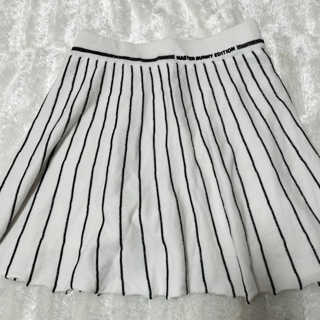 韓国マスターバニーエディションゴルフニット セットアップセータースカート0