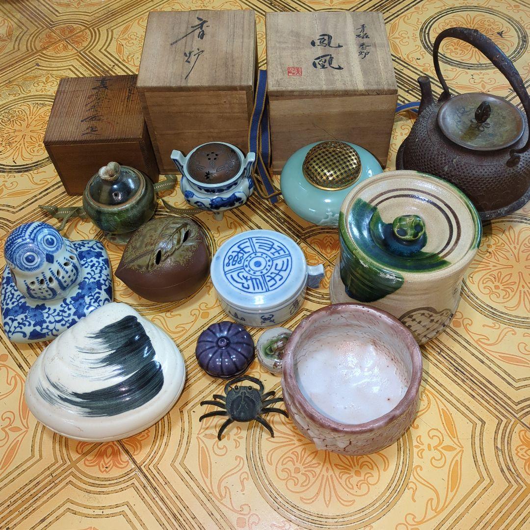 香炉、その他骨董品まとめ売り