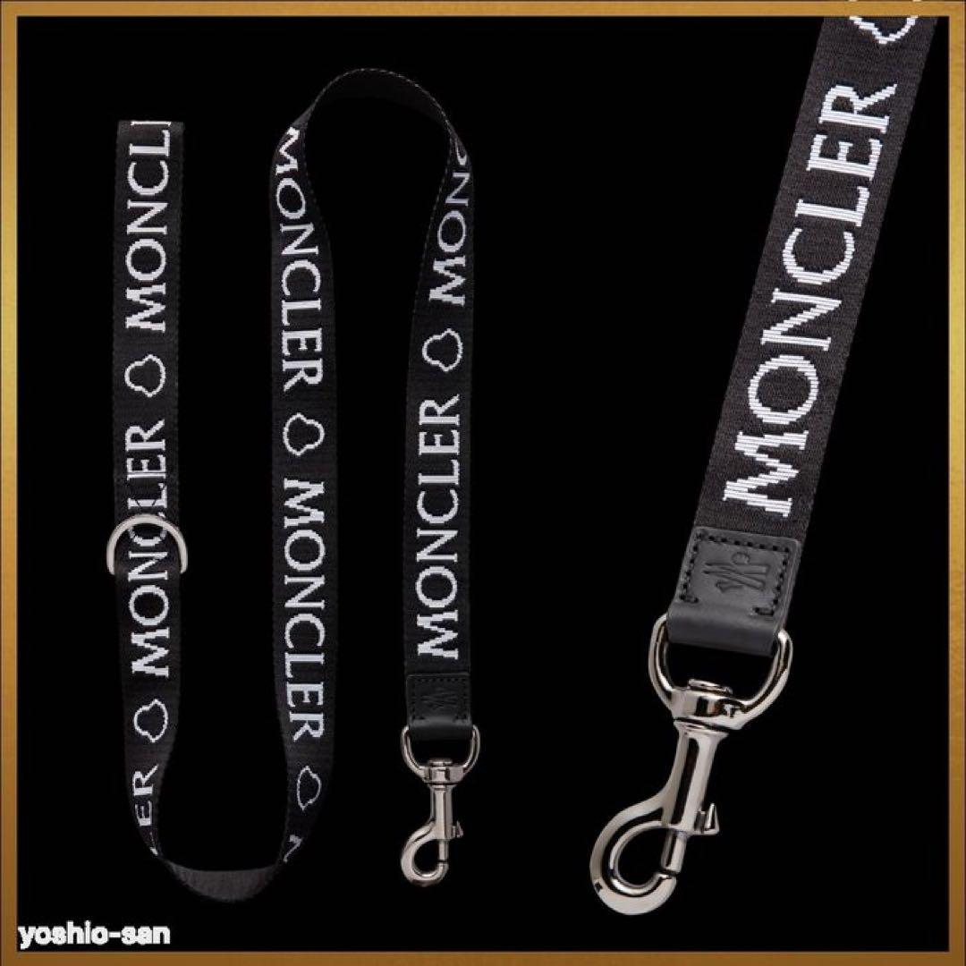 MONCLER ナイロンリード 黒