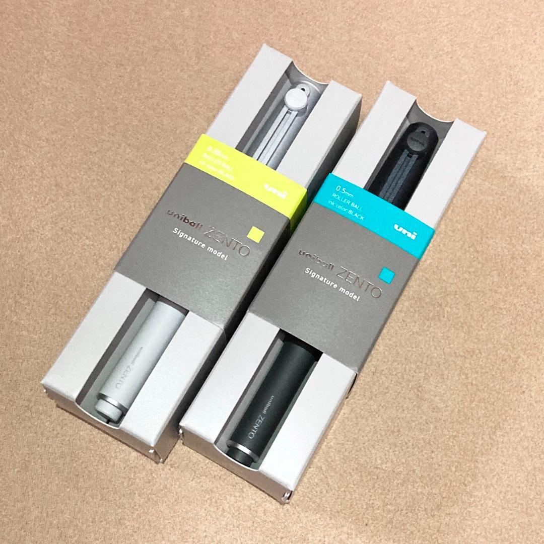 【新品未開封】 ユニボール ゼント シグニチャーモデル 2色セット